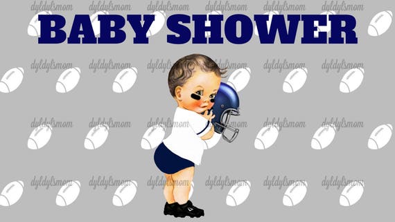 Facebook Event Cover Photo Navy And Gray Football Baby Boy Etsy Facebook Event Cover Photo Navy And Gray Football Baby Boy Etsy