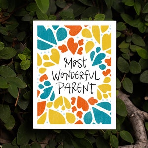 La carte parent la plus merveilleuse | Célébrez les parents, Parent non binaire, Eux/eux, Je t'aime, Amour parent, LGBTQ+, Genre non conforme, Enby
