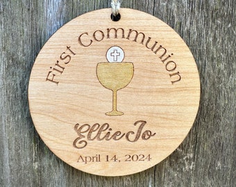 First Communion Gift: Personalized 1st Communion Ornament