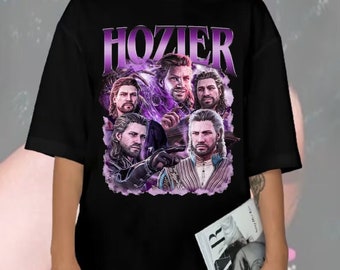 T-shirt Bootleg, chemise Hozier Gale BG3, T-shirt vintage Gale Baldurs Gate 3, T-shirt unisexe, cadeau pour fan, cadeau pour femmes et hommes