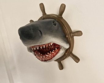 Bruce the shark wall hanger