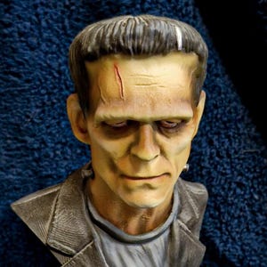 Statue en résine solide Boris Karloff Le Monstre