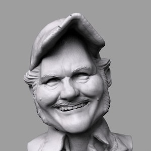 Quint resin Jaws bust