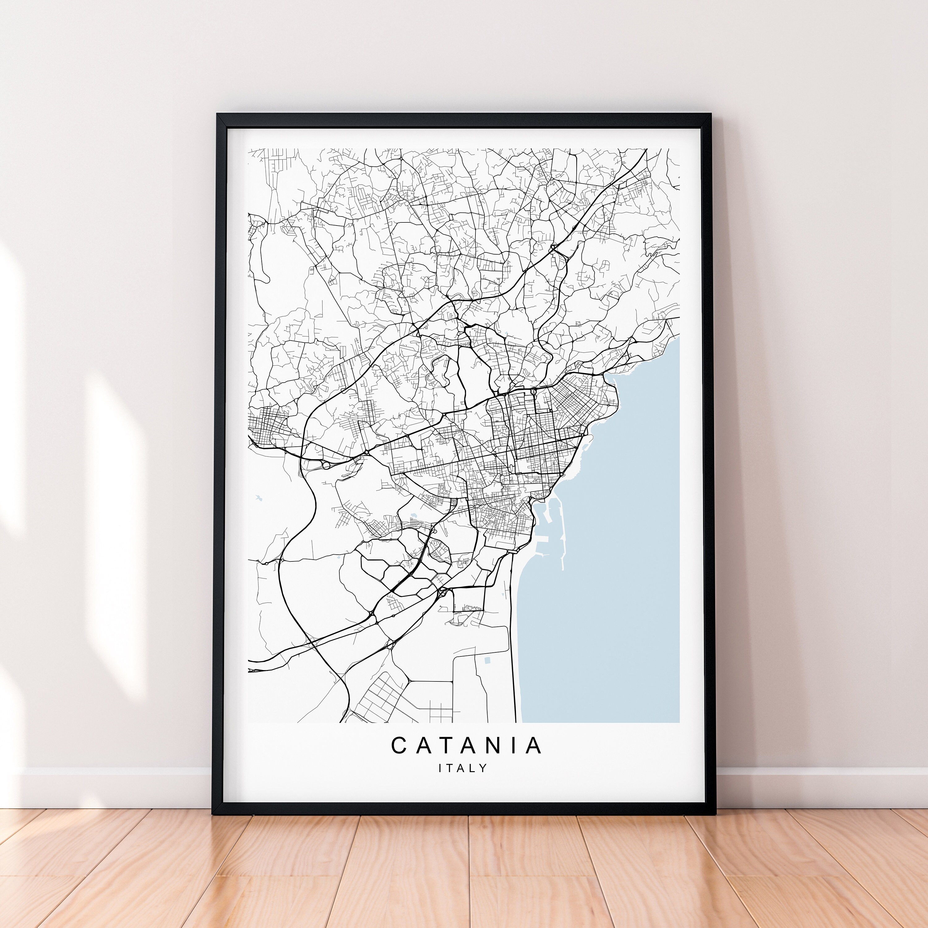 High Quality Poster Paper Map High Detailed Germany Physical Map ...