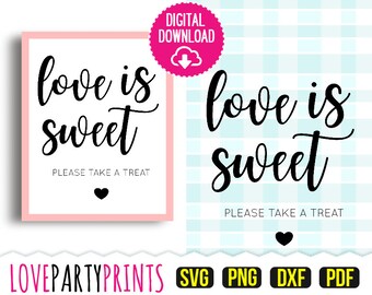 Download Love Is Sweet Svg Etsy