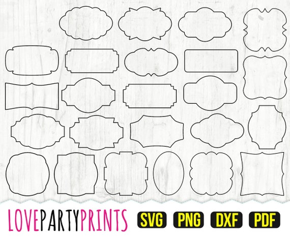 Papercraft Craft Supplies & Tools Vector Frames svg Clipart Cricut File ...