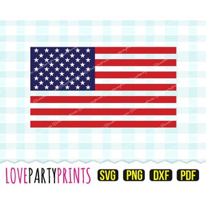 American Flag Svg, Dxf, PNG, PDF, USA Flag Svg, Clip Art, Cutting Files, 548