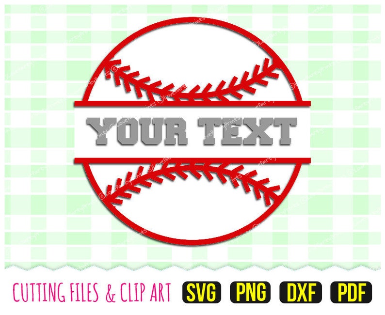 Baseball Svg, DXF, PNG, PDF, Baseball Monogram Svg, Softball Svg ...