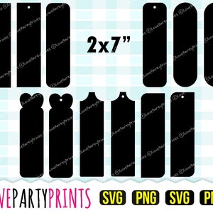 Bookmark Template Svg, DXF, PNG, PDF, Heart Bookmark Svg, Round Bookmark Svg, Bookmark Svg, (svg720)