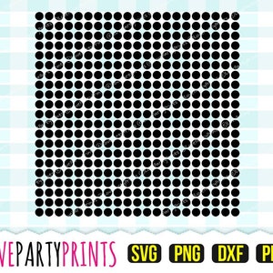 12mm circle template Svg, DXF, PNG, PDF, Clipart, Cut Files, 725