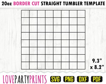 Checkered Wrap Pattern SVG, DXF, PNG, Pdf, 20 oz Skinny Tumbler Template, Tumbler Wrap File, 20oz Straight Wall, Template Cut File, (svg866)