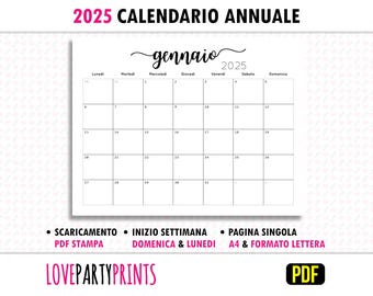 Calendario Da Parete 2025 Formato A1 | 59.4x84.1 Cm Con Festività UK - Gennaio 2025/Gennaio 2026 - Foto 5