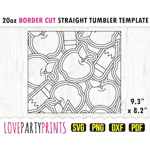 Copo de Explosão de Professor SVG, DXF, PNG, Pdf, Modelo de Copo Fino de 20 oz, Arquivo de Envoltório de Copo, Parede Reta de 20 oz, Arquivo de Corte de Modelo, 1118
