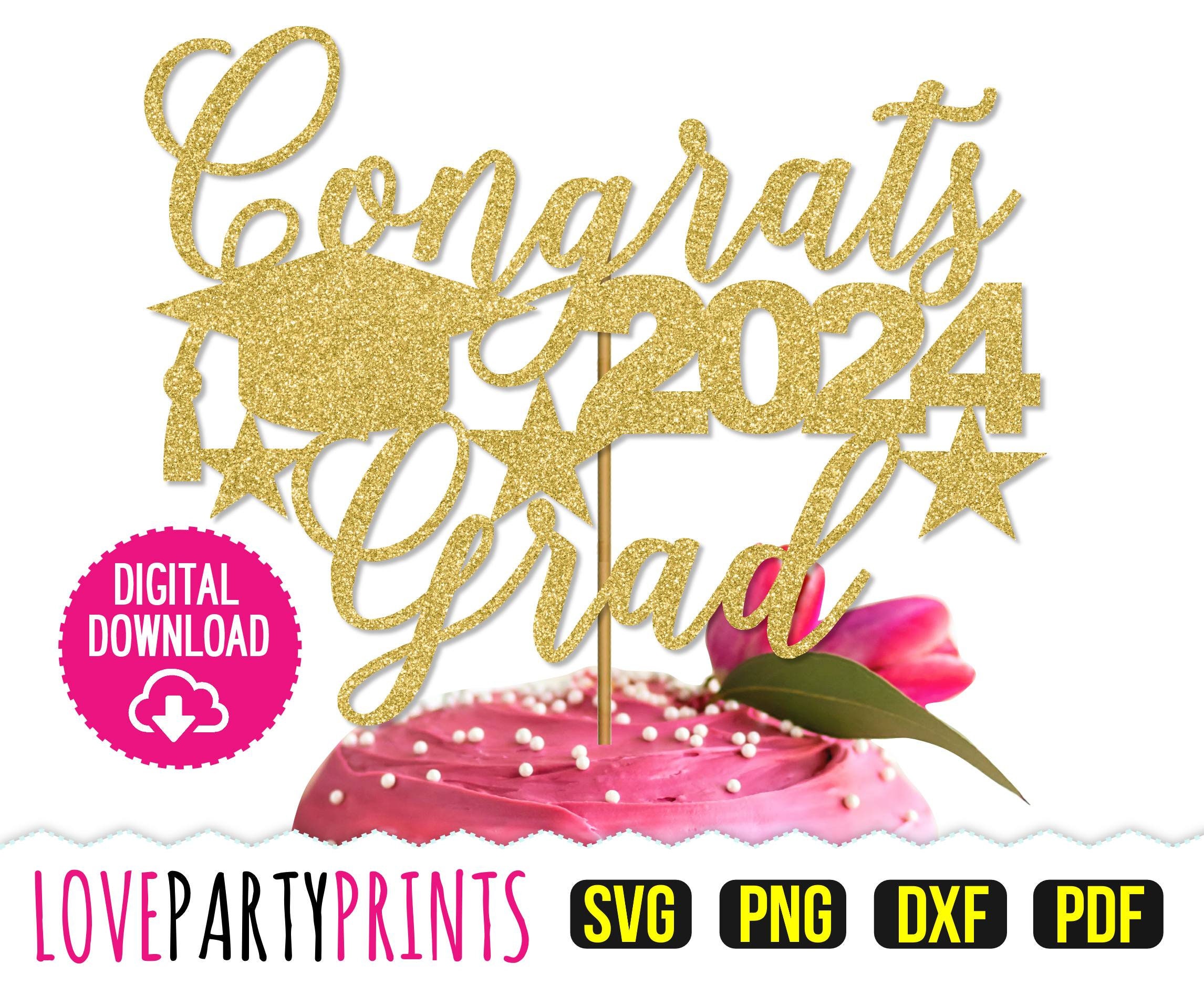 Buy Congrats 2024 SVG DXF PNG Pdf Graduation 2024 Svg Online in India