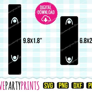 Estuche para bolígrafo con purpurina en formato Svg, DXF, PNG, PDF, soporte para tarjeta con purpurina epoxi, plantilla, clipart, archivos recortados, 719