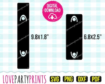 Glitter Pen Packaging Svg, DXF, PNG, PDF, Epoxy Glitter Pen Card Holder Card, Template, Clipart, Cut Files, 719