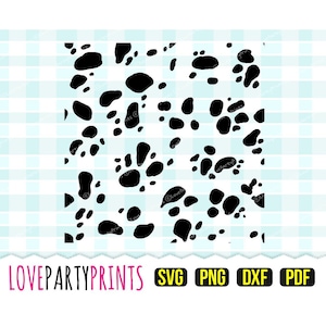 Dalmatian SVG, DXF, PNG, Pdf, Repeatable Pattern, Dalmatian Pattern Svg, Animal Fur Svg, Spots Svg, Vector Clipart, Cut Files, 769