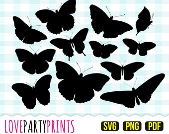 Butterfly SVG, PNG, PDF, Butterflies Svg, Butterfly Bundle Svg, Clipart, Cutting Files, (svg793)