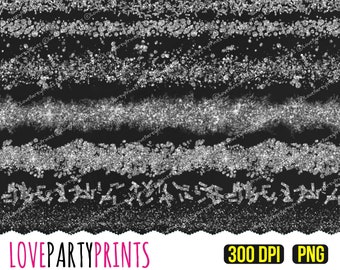 May include: A set of 10 silver glitter borders, ideal for adding a touch of sparkle to your digital designs. These borders are 300 DPI and in PNG format.