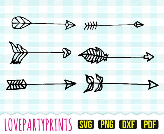Download Feather Arrows Svg Dxf Png Pdf Tribal Arrow Svg Bundle Etsy PSD Mockup Templates