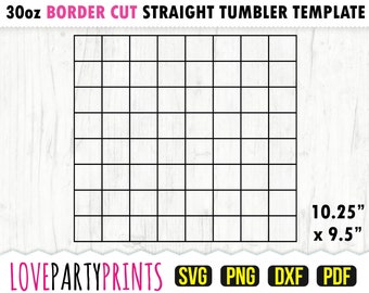 Checkered Tumbler SVG, DXF, PNG, Pdf, 30 oz Skinny Tumbler Template, Tumbler Wrap File, 30oz Straight Wall, Template Cut File, (svg867)