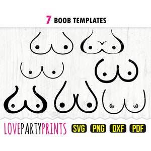 Types of Women's Breasts ,all Boobs Are Good Boobs Svg,boobs Svg