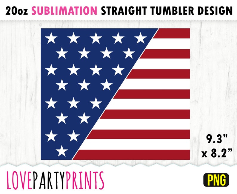 4 juli Tumbler SVG, DXF, PNG, Pdf, 20 oz smal tumblermall, tumbleromslagsfil, 20oz rak vägg, mallklippsfil, 1163 bild 4