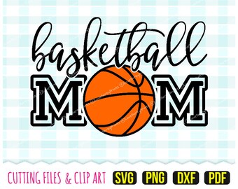 Basketball Mama SVG, DXF, PNG, PDF - Basketball Mama SVG, Sport Mama SVG, Clip Art - Text Schneidedateien - 336