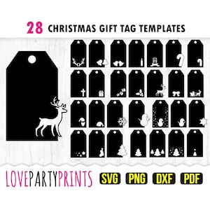 Weihnachten Geschenkanhänger SVG PNG PDF Dxf, Weihnachten Geschenkanhänger, Geschenkanhänger Weihnachten, Geschenkanhänger Weihnachten, Instant Download, 1266