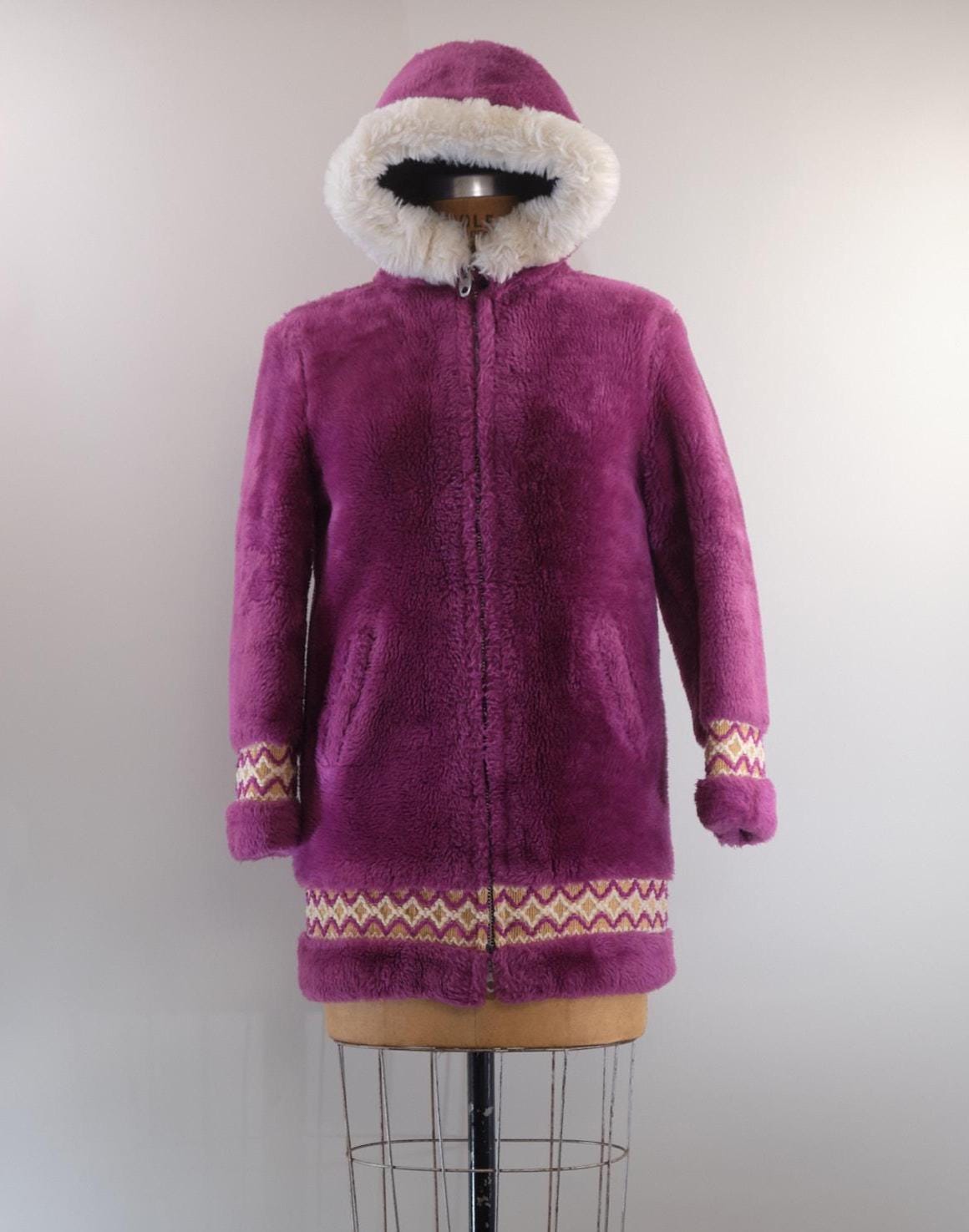 Vêtement Ancien Pour Poupée – Parka Nubuck Caramel – Fait Main