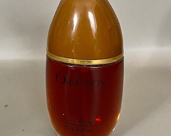 Vintage EARLY VERSION Calvin Klein Obsession EDP Spray 1.7 oz 50 ml Perfume