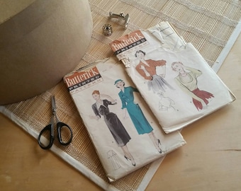 Butterick 50s vintage Patterns 6308 et 5461