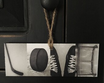 "LOVE" Montage Ornament/Sign