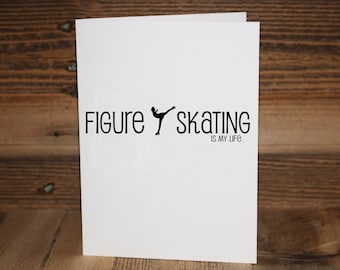 Figure Skating Greeting Card