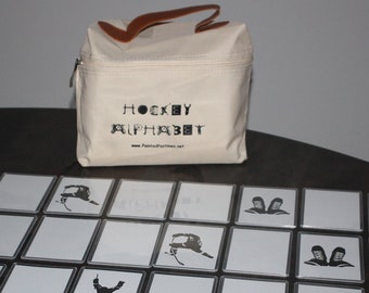 Hockey Alphabet and Matching Game
