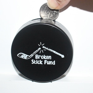 hockey puck bank