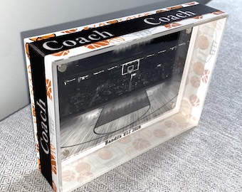 Basketball Coach Custom Photo Frame: Team Gift, Team Mom, Team Manager, 4x6