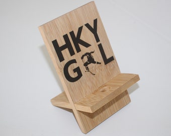 Hockey Girl Phone Stand