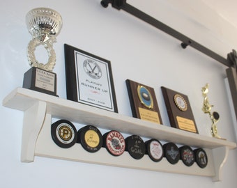 Hockey Puck Display Shelf