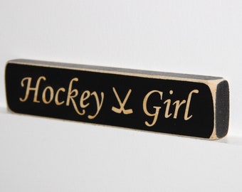 Hockey Girl  -  Sign