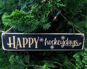 Happy Hockeydays -  Ornament