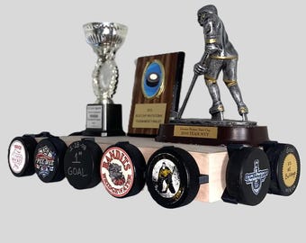 Hockey Puck Display Shelf