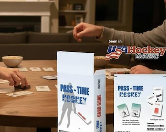 Hockey Card Game: Family Game Night Fun