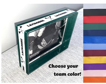 Lacrosse Custom Photo Frame, Team Colors, 4x6