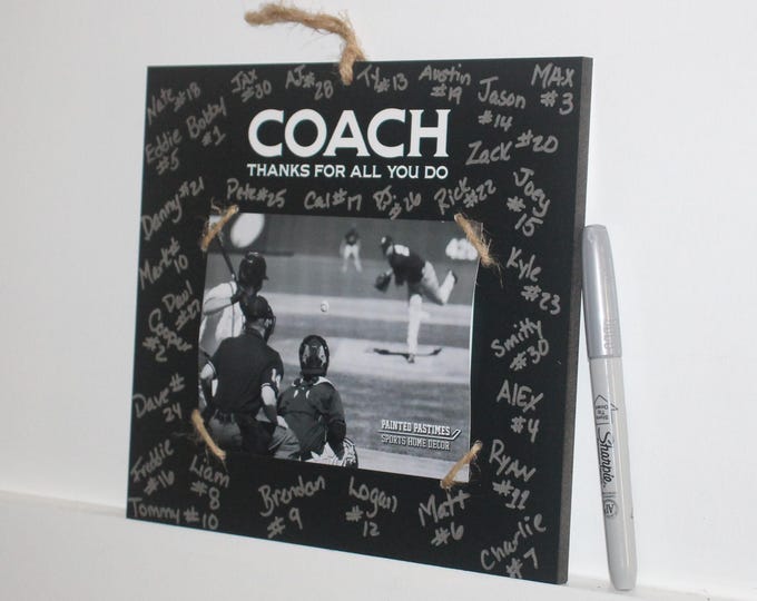 Featured listing image: COACH  -  Thanks for all you do -  Photo/Sign