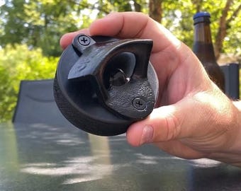 Hockey Puck Bottle Opener