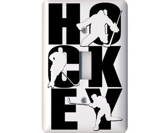 This is my Happy Place - Hockey Rink Light Switch Cover