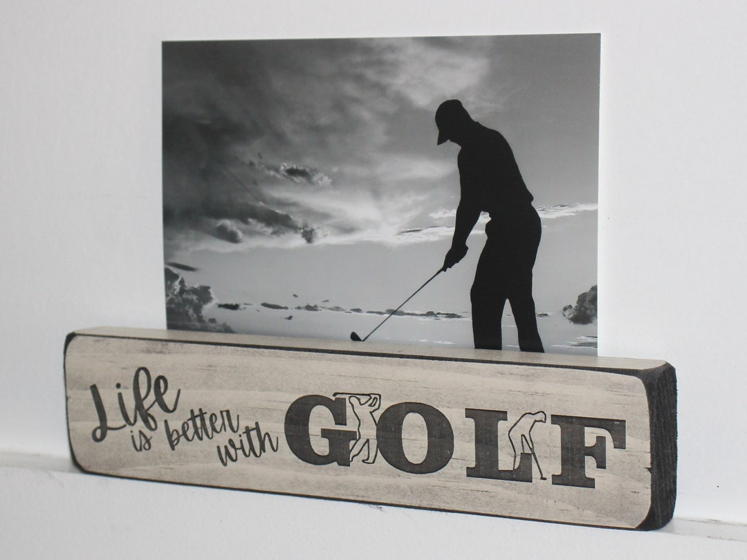 Golf Gift Idea,golf Room Decor,golf Photo Display,golf Coach Gift,golf