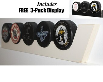 Hockey Stick Puck Display