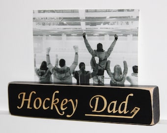 Hockey Dad - Photo Sign